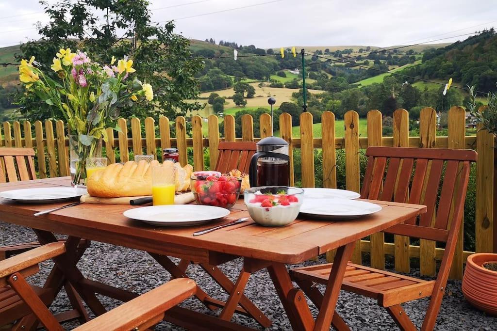 Hillside Cottage, Countryside Views Near Llangollen Corwen Ngoại thất bức ảnh